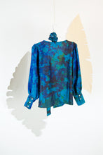 A Splash of Batik Blouse - S #02