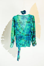 A Splash of Batik Blouse - M #10