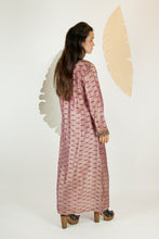 Ikat Saree Kurta Dress - M #02