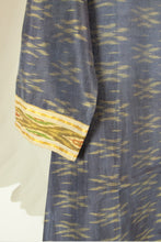 Ikat Saree Kurta Dress - M #03