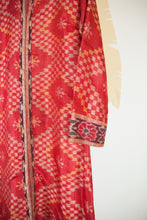 Ikat Saree Kurta Dress - M #05