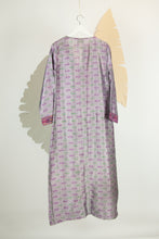 Ikat Saree Kurta Dress - S #05