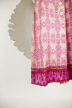 Ikat Saree Wrap Dress - S #10