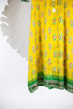 Ikat Saree Wrap Dress - M #17