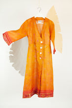 Ikat Saree Wrap Dress - M #20