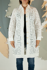 Appliqué Cloud Robe - M #02