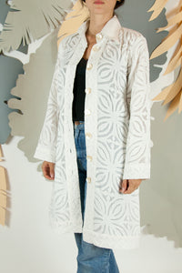 Appliqué Cloud Robe - S #02