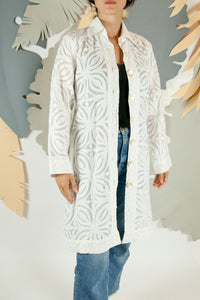 Appliqué Cloud Robe - S #02