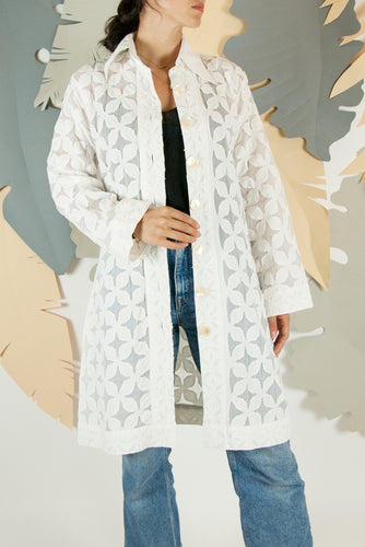 Appliqué Cloud Robe - S #03