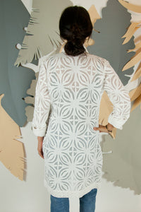 Appliqué Cloud Robe - S #04