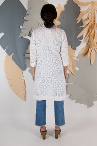 Appliqué Cloud Robe - XS #04