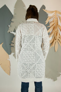 Appliqué Cloud Robe - L #05