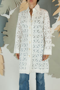 Appliqué Cloud Robe - XS #05