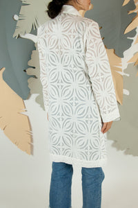 Appliqué Cloud Robe - S #06