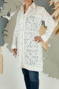 Appliqué Cloud Robe - L #07