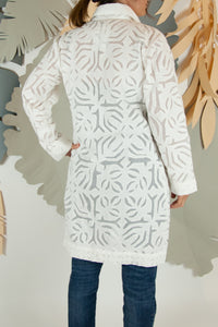 Appliqué Cloud Robe - L #07