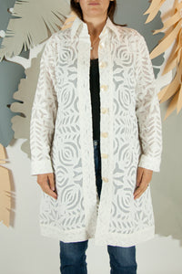 Appliqué Cloud Robe - L #08