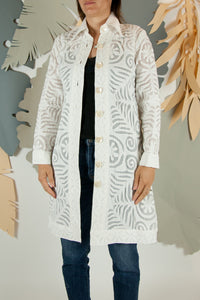 Appliqué Cloud Robe - M #08