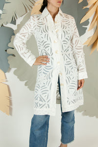 Appliqué Cloud Robe - S #10