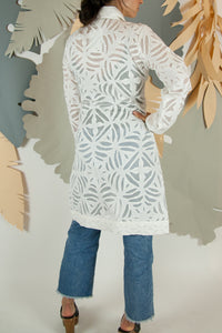 Appliqué Cloud Robe - S #10