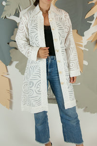 Appliqué Cloud Robe - S #12