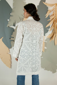 Appliqué Cloud Robe - S #12