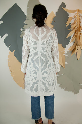 Appliqué Cloud Robe - S #14