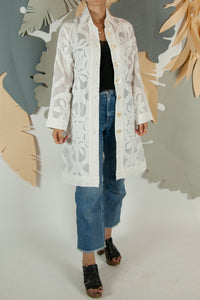 Appliqué Cloud Robe - S #14